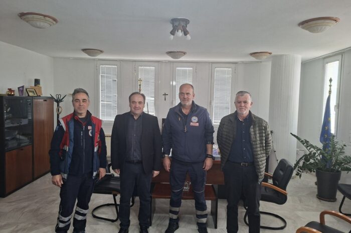 Συνάντηση του Δημάρχου και Αντιδημάρχου Υγείας Δήμου Ζηρού με στελέχη των ΕΚΑΒ