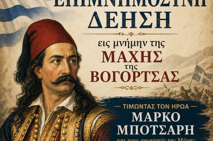 Επιμνημόσυνη Δέηση εις μνήμην της Μάχης της Βογόρτσας